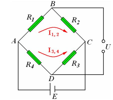 应变片全桥电路图图片