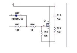 电源IC主要部件的<b class='flag-5'>选型</b>：<b class='flag-5'>MOSFET</b> Q1