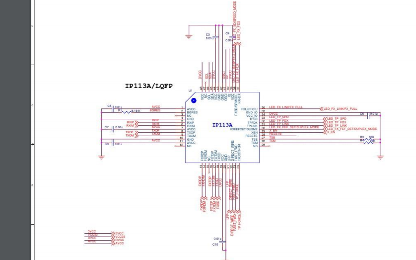 IP113<b class='flag-5'>A</b><b class='flag-5'>主控</b><b class='flag-5'>芯片</b>的开发板原理图免费下载