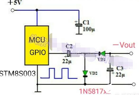 將PWM信號轉為負電壓的電路圖解析