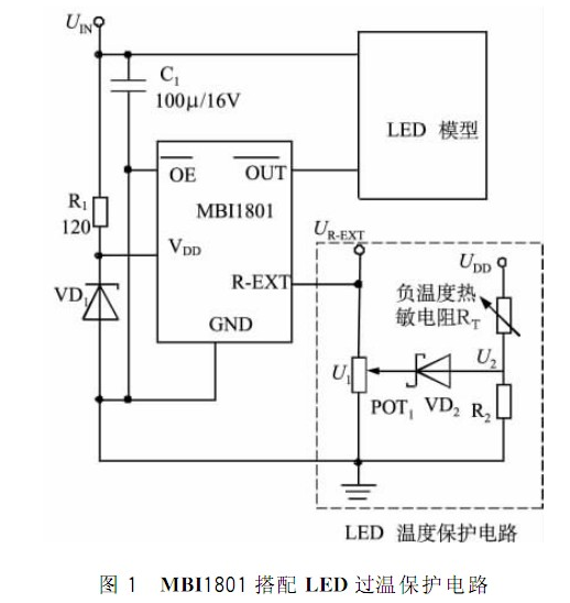 LED的过温监测与过温保护电路设计