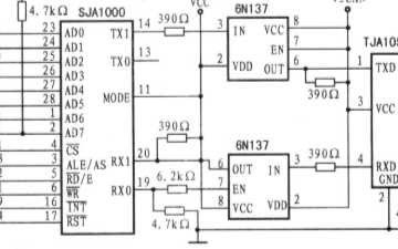 基于C8051F020單片機和SJA1000控制器實現深海測控系統的設計