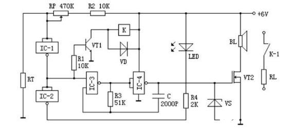 <b class='flag-5'>采用</b><b class='flag-5'>熱敏電阻</b>構(gòu)成的超溫<b class='flag-5'>報(bào)警器</b>電路