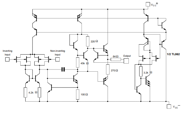 TL062系列高速<b class='flag-5'>J-FET</b>輸入雙運算放大器的數(shù)據(jù)手冊