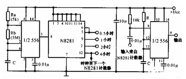 220v简单定时电路图片