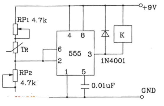 采用<b class='flag-5'>溫度</b>傳感<b class='flag-5'>器</b><b class='flag-5'>構(gòu)成</b>的<b class='flag-5'>溫度</b><b class='flag-5'>控制電路</b>圖