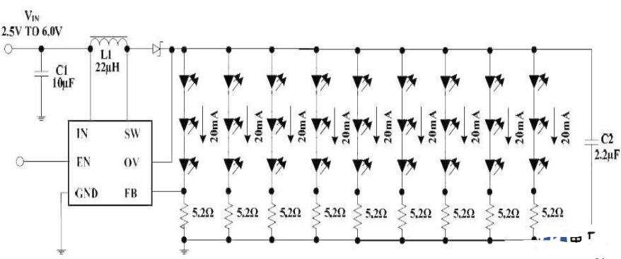 led背光驱动电路图