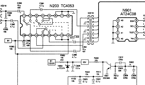 25q80引脚存储器电路图图片