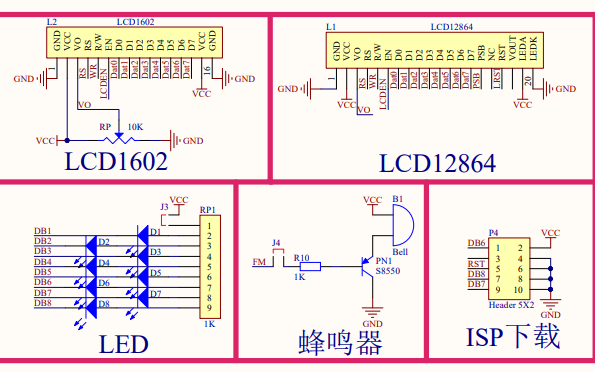 <b class='flag-5'>52</b><b class='flag-5'>單片機</b>和AVR<b class='flag-5'>單片機</b>最小<b class='flag-5'>系統(tǒng)</b>開發(fā)板的電路原理圖免費下載