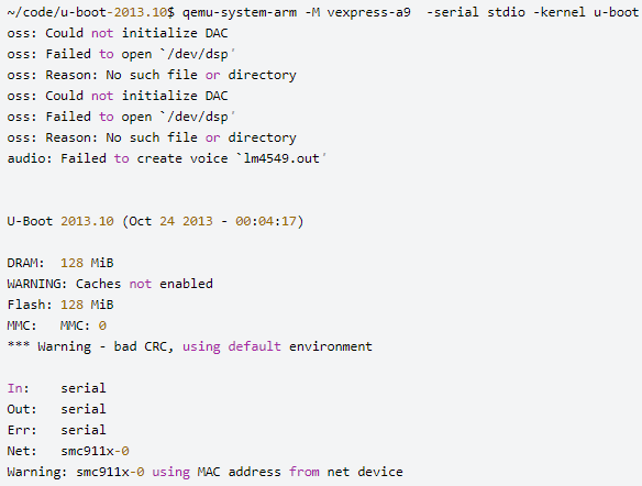 Linux：使用 QEMU 测试 <b>U-BOOT</b>的步骤