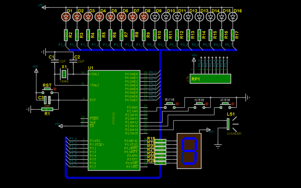 使用單片機實現(xiàn)<b class='flag-5'>控制</b><b class='flag-5'>循環(huán)</b>輸出<b class='flag-5'>彩燈</b>的proteus仿真和Keil程序免費下載