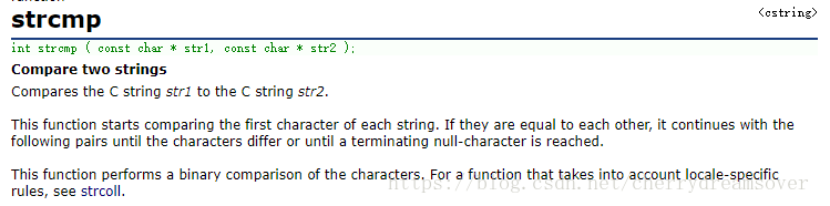 <b class='flag-5'>C</b><b class='flag-5'>語言</b><b class='flag-5'>模擬</b><b class='flag-5'>實現(xiàn)</b>strcmp<b class='flag-5'>函數(shù)</b>