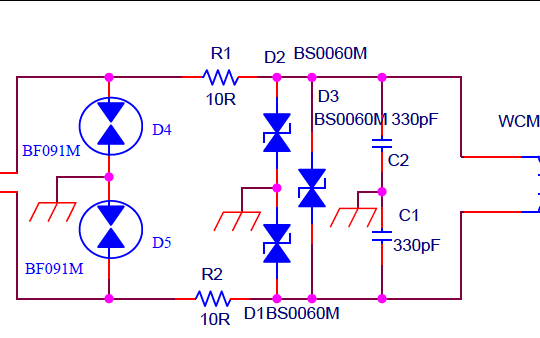 RS485接口<b>EMC</b>设计的<b>标准</b><b>电路</b>图免费下载