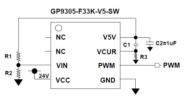 電磁閥驅動-專用芯片解決方案GP9305的說明