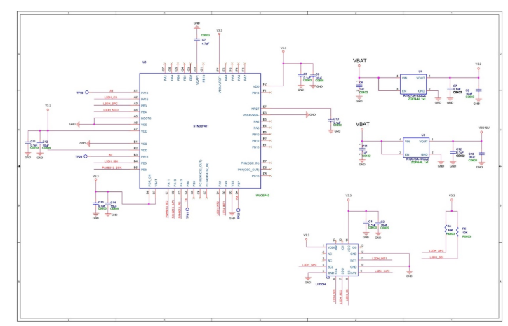 基于Pixart PAH8013ES+STM32F411实现耳机血氧与心率的检测方案