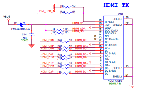 <b class='flag-5'>TYPEC</b><b class='flag-5'>转</b><b class='flag-5'>HDMI</b>投屏方案AG9310设计电路图