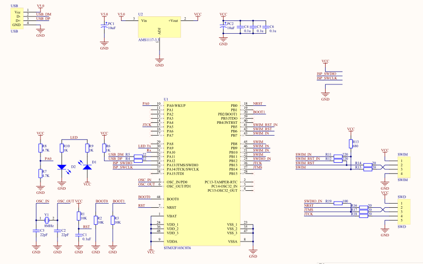 ST-Link<b class='flag-5'>原理图</b>和固件的资料<b class='flag-5'>合集</b><b class='flag-5'>免费</b><b class='flag-5'>下载</b>