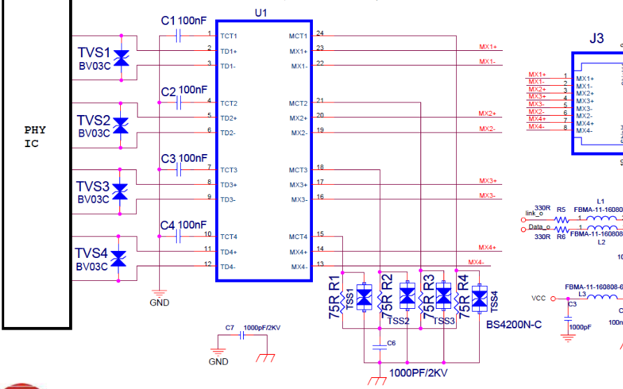 千兆网口EMC设计<b class='flag-5'>标准</b>电路原理图资料<b class='flag-5'>合集</b>免费下载