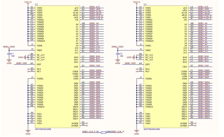 基于FPGA系統的DDR2電路設計