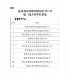 深圳市智慧杆产业促进会发布了“入围深圳市多功能智能杆配套产品第一批入库单位”名单