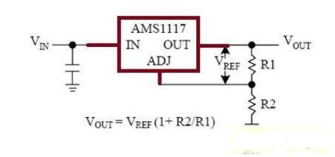 5V電源轉如何化為2.4V電源電路