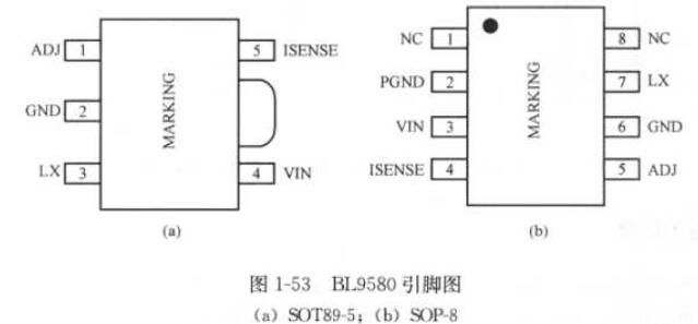 基于BL9580構(gòu)成的3×IW的高亮度LED燈驅(qū)動(dòng)電路