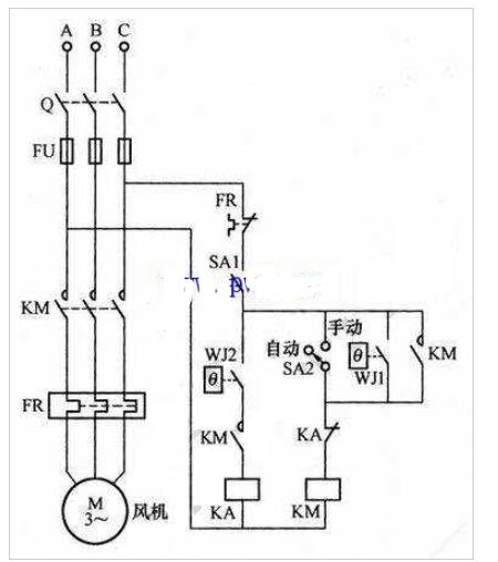 變壓器主動風冷操控電路