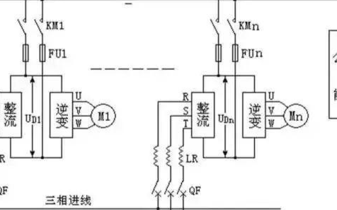 关于变频器内部主电路的详细讲解