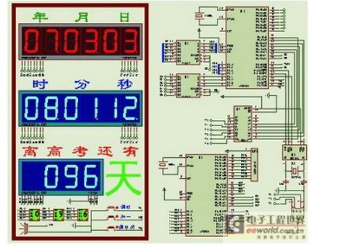 基于雙<b class='flag-5'>單片機</b>控制的萬年歷<b class='flag-5'>倒計時牌</b>設(shè)計