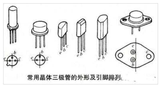 三极管的封装方法及管脚识别