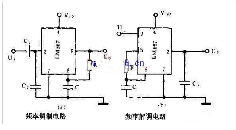 LM567的調制解調電路