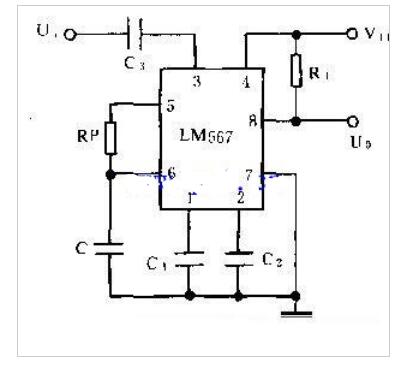 lm567的典型應(yīng)用電路