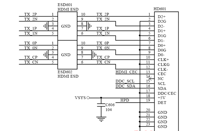 <b class='flag-5'>HDMI</b><b class='flag-5'>连接器</b>的pcb设计走线要求分析