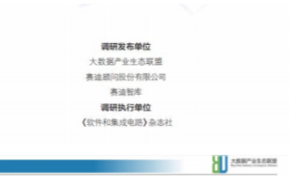 大數據基礎層持續保持高速增長,助力新型智慧城市和數字經濟建設