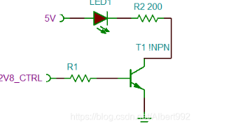 了解三极管三个工作区域及NPN三极管驱动LED电路图