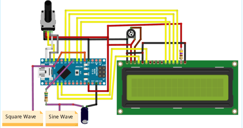 如何使用Arduino开发板制作函数生成器（波形发生器）
