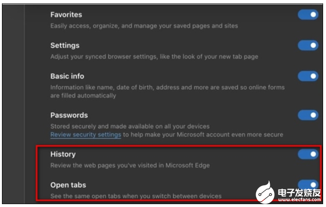 微软Edge浏览器终于支持历史和标签页同步，即将推出