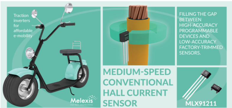 Melexis推出针对经济适用型电动汽车进行优化...