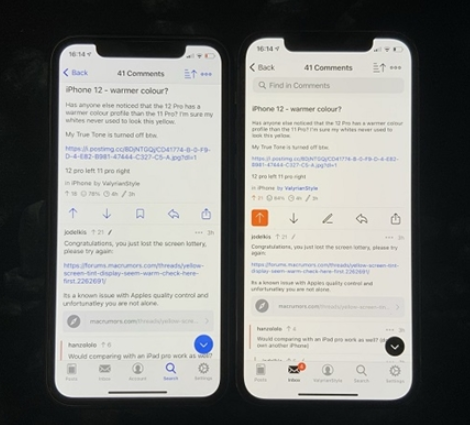 越来越多的用户抱怨:iPhone 12系列“阴阳...