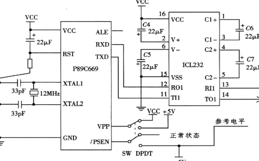 P89C669單片機和ZLG7289A實現(xiàn)可編程的智能鍵盤和顯示方案