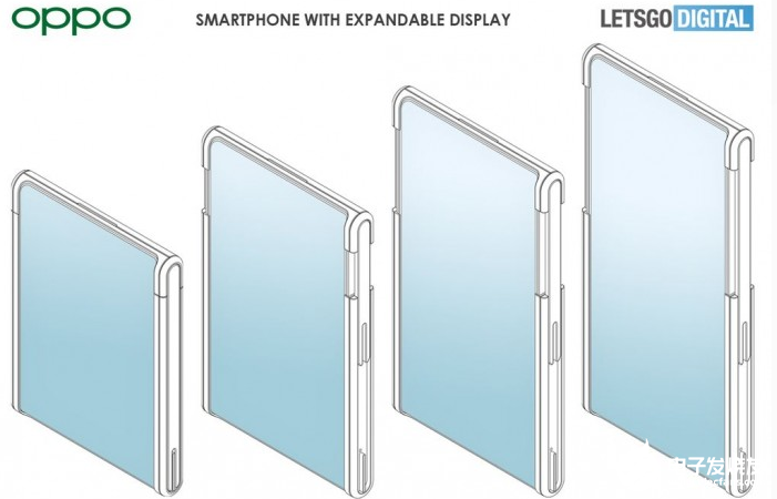 OPPO专利解读：手机屏幕可伸缩，采用屏下前置摄像头