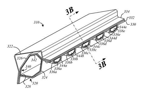 美国公布苹果的几项专利,涉及<b>汽车车身</b>通风<b>系统</b>