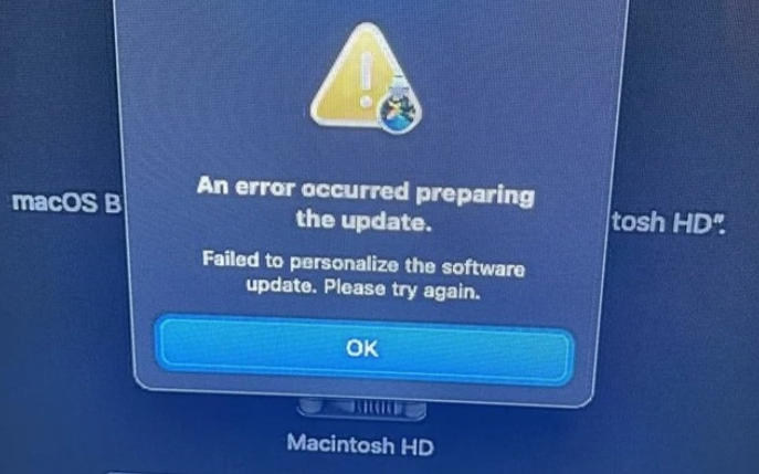 苹果M1 Mac macOS重装错误方法的详细说...