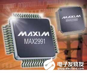 集成模拟前端MAX2991的功能特点及在电力线传输中的应用