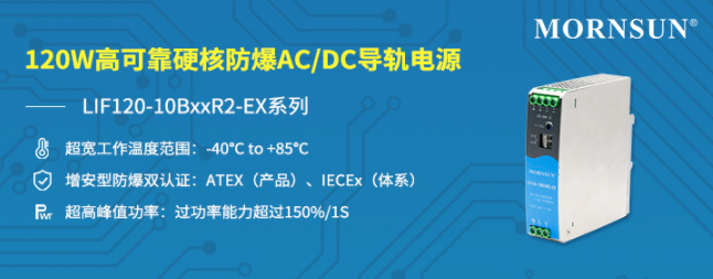 120W高可靠硬核防爆AC/DC导轨电源 ——L...