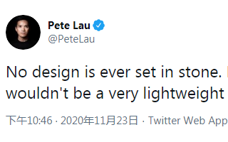 刘作虎:一加9Pro目前尚未敲定最终设计