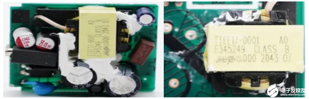 铭普光磁自产变压器用于20W PD充电器
