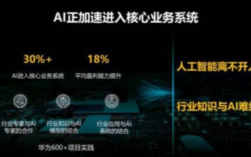 华为云智能体和知识计算解决方案,推动行业AI落地