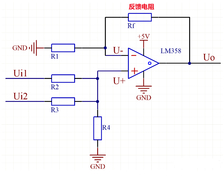 简单加法器电路图图片