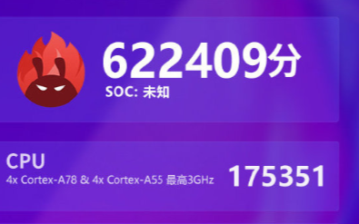 一款神秘的联发科CPU:跑分达到了622409分